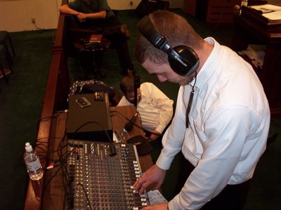 Ben at the Controls
