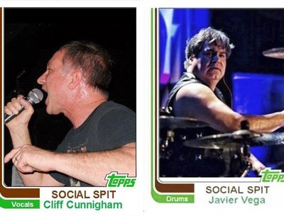 Social Spit TOPPS cards