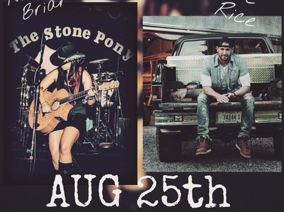 Nikki Briar and Chase Rice at the Stone Pony 