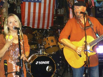 Performing at the Little Bear Saloon in Evergreen, CO