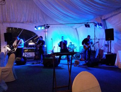 Jamming at the Miller - Sprouse Wedding, 30 July 2016 at the WISP Resort in McHenry, MD