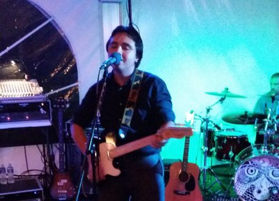 Trevor singing at the Miller - Sprouse Wedding, 30 July 2016 at the WISP Resort in McHenry, MD