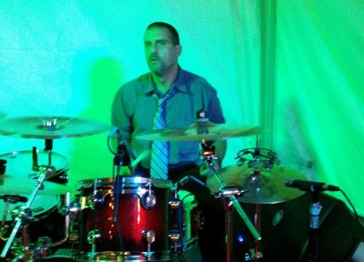 Mark jamming at the Miller - Sprouse Wedding, 30 July 2016 at the WISP Resort in McHenry, MD