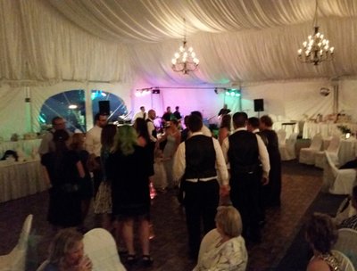 Dancing at the Miller - Sprouse Wedding, 30 July 2016 at the WISP Resort in McHenry, MD