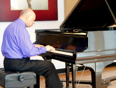 Jordan plays an original in the Recital