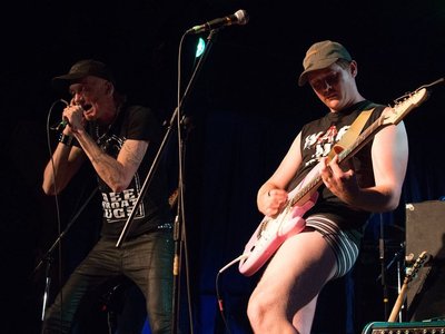 Jake and "Pantsless" Dane \m/