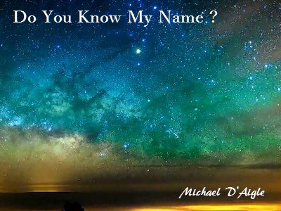 DOYOUKNOWMYNAME