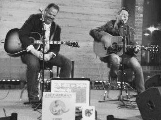 Jeff German and Todd May at The Open Chord, Knoxville, TN