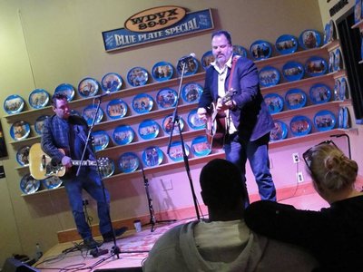 Todd May and Jeff German on the WDVX Blue Plate Special, Knoxville, TN
