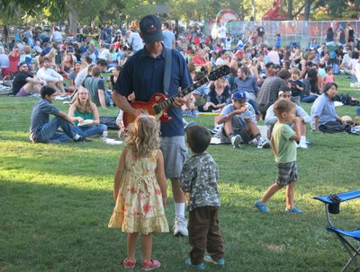 Davis Farmers Market Picnic in the Park 2016 with Steve Wood
