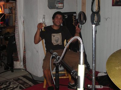 Gettin' a studio tan