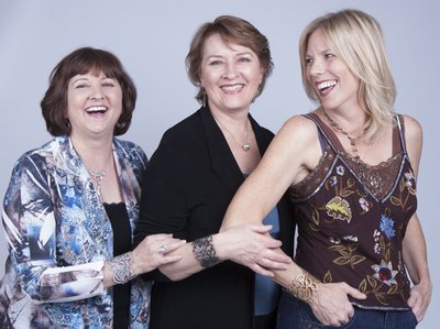 Joan, Trish & Linda...having fun!