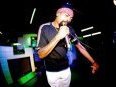 pon the stage