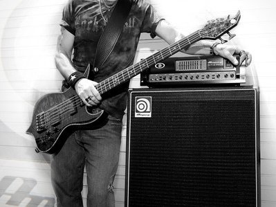 Mick James is endorsed by Ampeg...