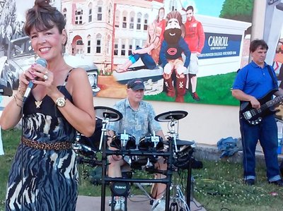 Performing at Waukesha Friday Night Live