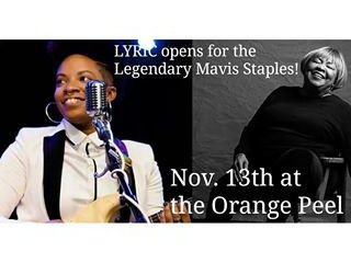 Join LYRIC at the Peel with the Legendary Mavis Staples Nov. 13th!