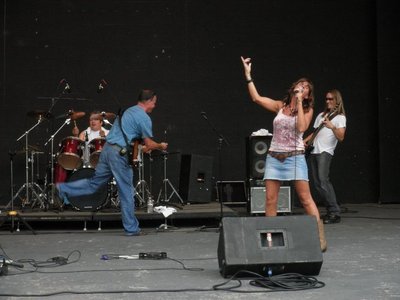 1st Show with Blue River Band
