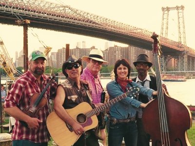 Sean Kershaw & the New Jack Ramblers, summer '16 by the Williamsburg Bridge