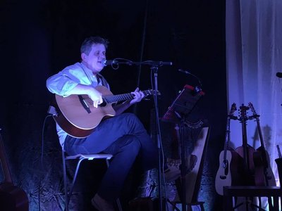 Opening for Ange Hardy & Lukas Drinkwater at the wonderful Downend Folk Club - a great night.