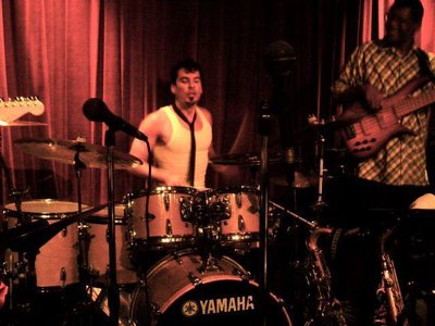 Jamming on 'Reach for It' (George Duke), Cafe Cordiale, LA, CA. July 2013.