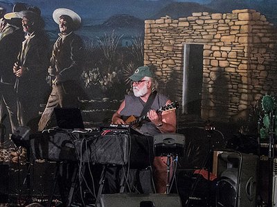 Ted Killian (guitar, electronics, and loops) live in Terlingua, TX.