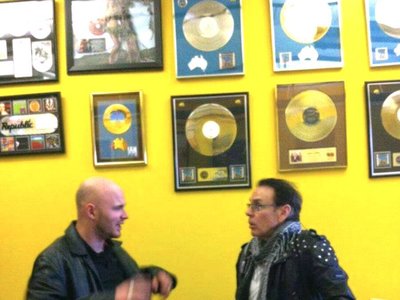 36 international gold and platinum record producer @BerryMarkS (AMG) and me do biz!!!