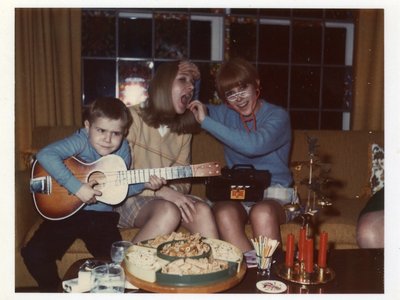 Where it all started, David at 7 years old.