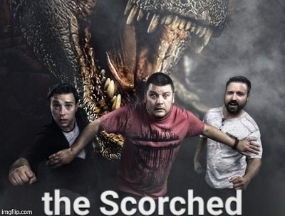 THE SCORCHED dinosaur chase