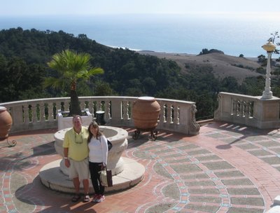 Ryan and Teri in San Simeon