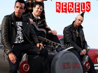 Cold Blue Rebels sitting on "Ratty"