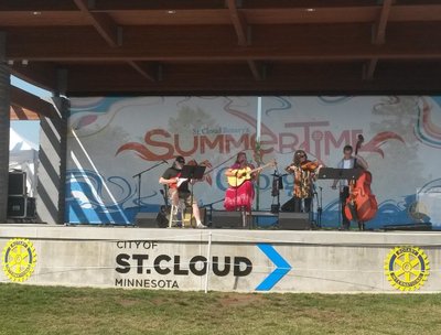 Summertime By George opening for Martin Zellar