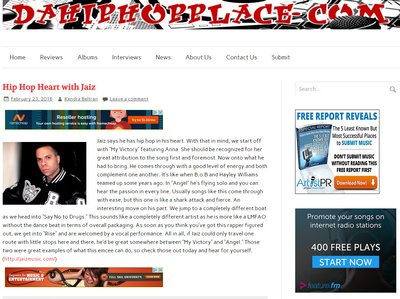 Music reviewed on Da Hip Hop Place