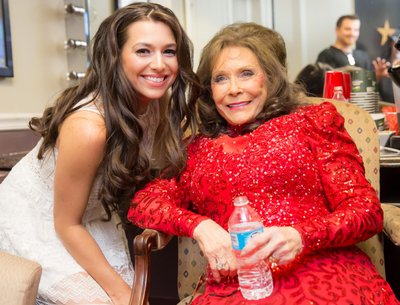 Jessica and Loretta Lynn