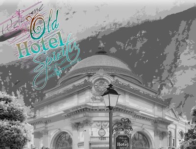 I present the cover of my new musical work, which I title: "Welcome to Old Hotel Spiritu"