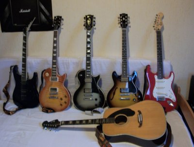 Franky's guitars