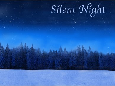 Silent Night snow