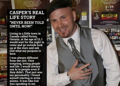 CHECKOUT CASPER'S REAL LIFE STORY FEATURED IN LOV3RZ MAGAZINE NOW!! @wwwmagcloud.com