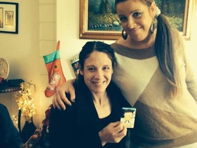My gorgeous daughters Sarah Jessica and Crisi Engel