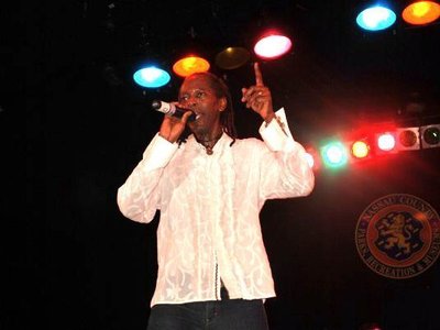 Tom singing it out July 2010