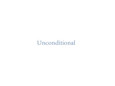 Unconditional 2016