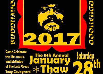 January THAW Tribute Concert w/ The BUDDHAHOOD & FRIENDS! Saturday, Jan. 28th at ANTHOLOGY!