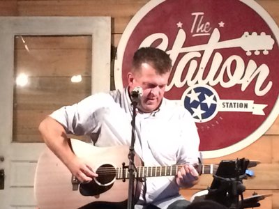 Performing at The Station