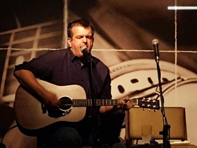 On Stage at the Commadore in Nashville
