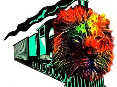 The Casey Jones Reggae Train/ artwork by Steve Fields