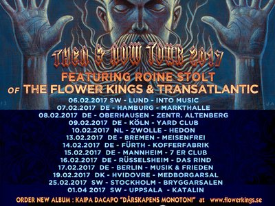 Tour coming up - Start Februari 6th - See all dates -