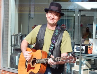 Busking in Halifax, NS, 2016 May