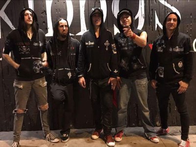 LA Story at Skinny's Lounge in NOHO with Rockwood Saloon custom hoodies on!