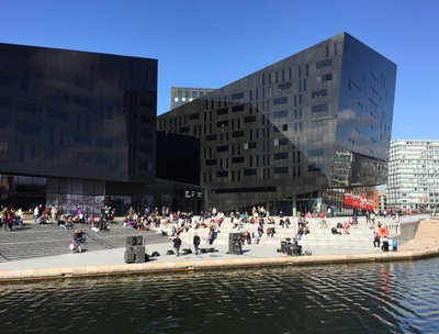 Live on the Liverpool waterfront, May 2015. Can you spot us?