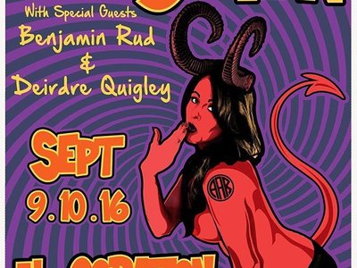 9-10-16 El Corazon Show Poster - Credit: Sam Prendiville