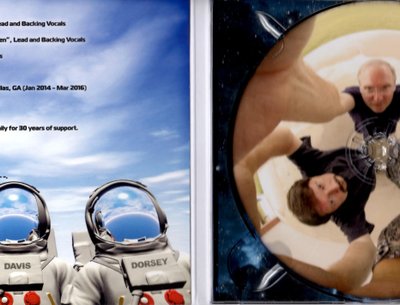 Inside the CD digipak for our new album "Brave New World", released Dec 2016